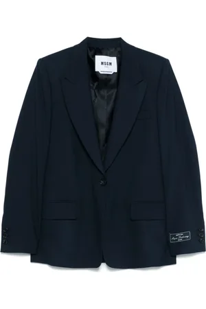 Msgm Damen, Jacken, Blau, XSGröße: