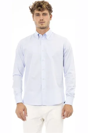 BALDININI Herren, Shirts, Blau, MGröße: