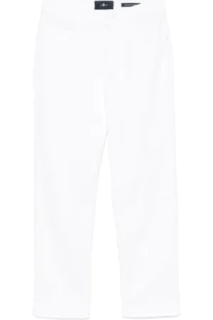 7 for all Mankind Damen, Jeans, Weiß, W26Größe: