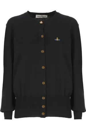 Vivienne Westwood Damen, Strickwaren, Schwarzk, MGröße: