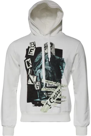Dolce & Gabbana Herren, Sweatshirts & Hoodies, Weiß, 5XLGröße: