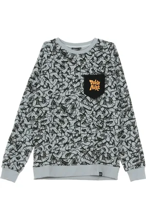 DOLLY NOIRE Herren, Sweatshirts & Hoodies, Grau, XLGröße:
