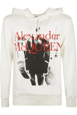 Alexander McQueen Herren, Sweatshirts & Hoodies, Weiß, SGröße: