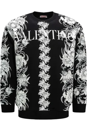 VALENTINO Herren, Sweatshirts & Hoodies, Schwarzk, XLGröße: