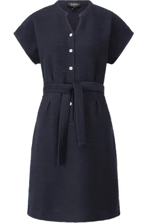 A.P.C. Damen, Kleider, Blau, SGröße: