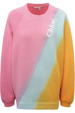 Chloé Damen, Sweatshirts & Hoodies, Rosa, MGröße: