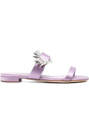 Manolo Blahnik Damen, Schuhe, Lila, 36 EUGröße:
