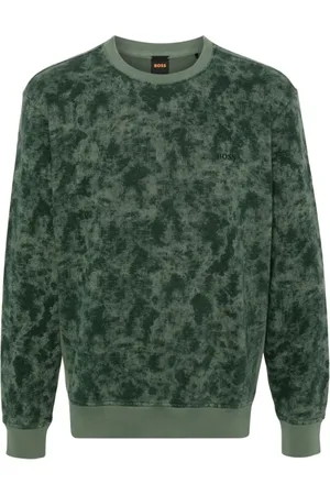 HUGO BOSS Herren, Sweatshirts & Hoodies, Grün, LGröße:
