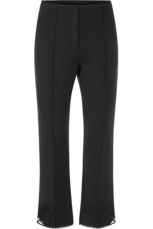 Marc Cain Damen, Hosen, Schwarzk, SGröße: