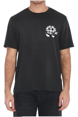 AMIRI Herren, Oberteile, Schwarzk, MGröße:
