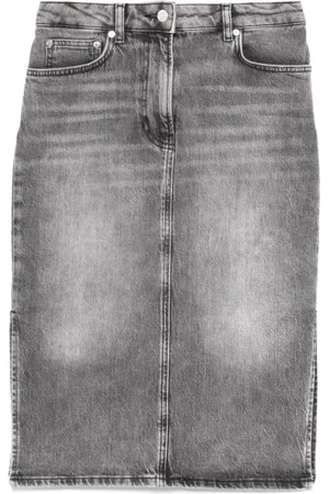 Moschino Damen, Röcke, Grau, W27Größe: