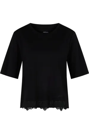 Marc Cain Damen, Oberteile, Schwarzk, LGröße: