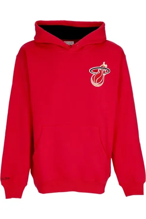 Mitchell & Ness Herren, Sweatshirts & Hoodies, Rot, LGröße: