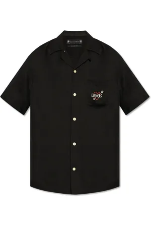 AllSaints Herren, Shirts, Schwarzk, 2XLGröße: