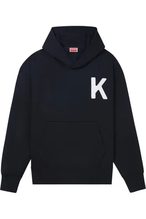 Kenzo Herren, Sweatshirts & Hoodies, Schwarzk, LGröße: