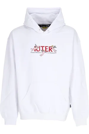 IUTER Herren, Sweatshirts & Hoodies, Weiß, LGröße: