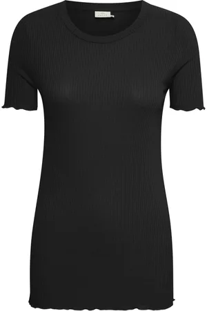 Kaffe Damen, Oberteile, Schwarzk, 2XLGröße: