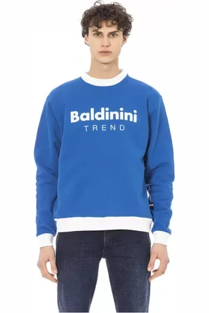 BALDININI Herren, Sweatshirts & Hoodies, Blau, 4XLGröße: