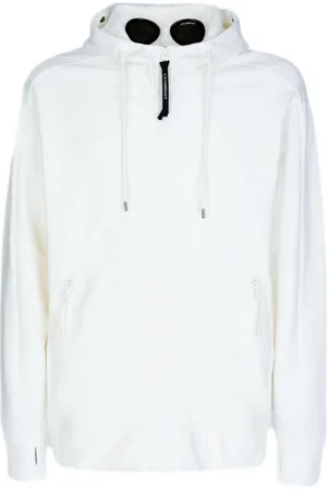C.P. Company Herren, Sweatshirts & Hoodies, Weiß, LGröße: