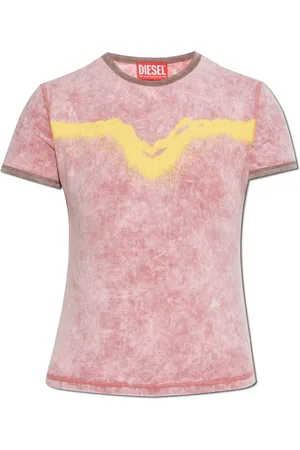 Diesel Damen, Oberteile, Rosa, SGröße: