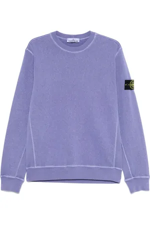 Stone Island Herren, Sweatshirts & Hoodies, Lila, XLGröße: