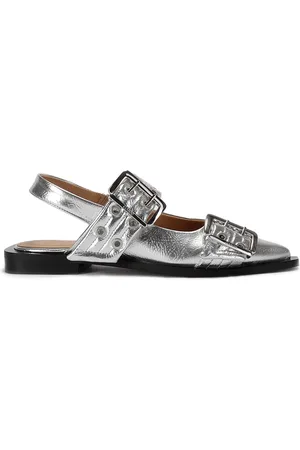 Ganni Damen, Schuhe, Grau, 37 EUGröße: