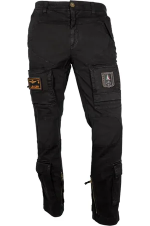 Aeronautica Militare Herren, Hosen, Schwarzk, 2XLGröße: