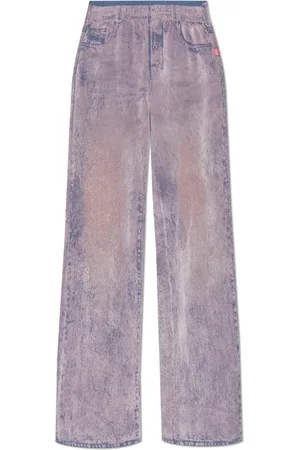 Diesel Damen, Hosen, Rosa, 2XSGröße: