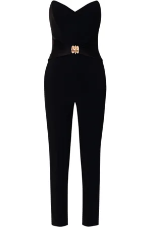 Elisabetta Franchi Damen, Jumpsuits & Playsuits, Schwarzk, LGröße: