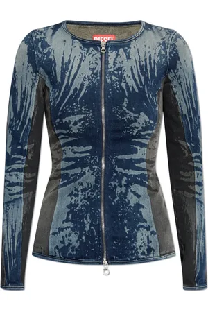 Diesel Damen, Jacken, Blau, MGröße: