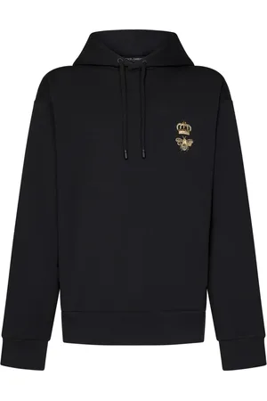 Dolce & Gabbana Herren, Sweatshirts & Hoodies, Schwarzk, XLGröße: