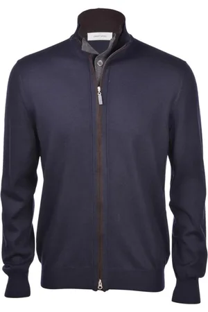 Gran Sasso Herren, Sweatshirts & Hoodies, Blau, 4XLGröße: