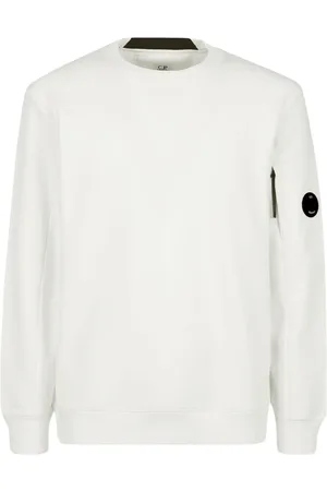 C.P. Company Herren, Sweatshirts & Hoodies, Weiß, 2XLGröße: