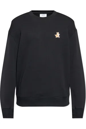 Maison Kitsuné Herren, Sweatshirts & Hoodies, Schwarzk, SGröße: