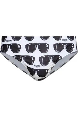 Moschino Herren, Bademode, Weiß, LGröße: