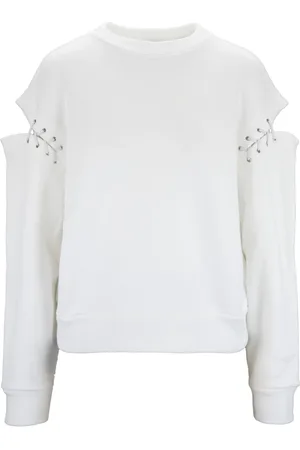 Alexander McQueen Damen, Sweatshirts & Hoodies, Weiß, XSGröße: