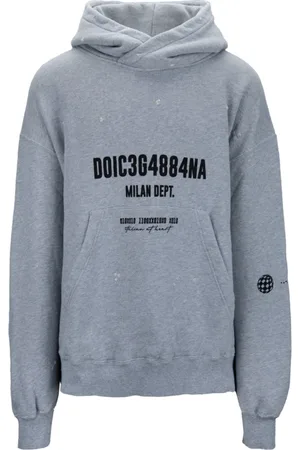 Dolce & Gabbana Herren, Sweatshirts & Hoodies, Grau, SGröße: