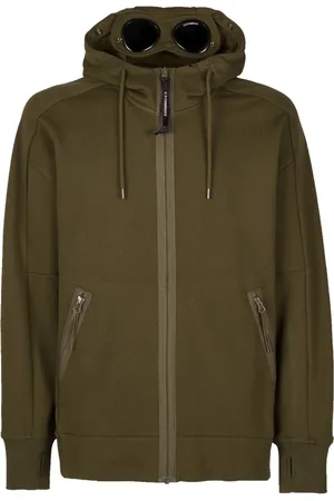 C.P. Company Herren, Sweatshirts & Hoodies, Grün, 2XLGröße: