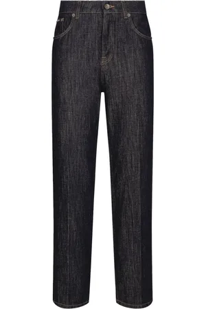Dolce & Gabbana Damen, Jeans, Schwarzk, SGröße: