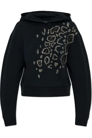 AllSaints Damen, Sweatshirts & Hoodies, Schwarzk, MGröße: