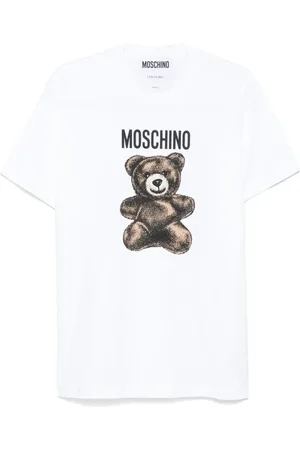 Moschino Herren, Oberteile, Weiß, SGröße: