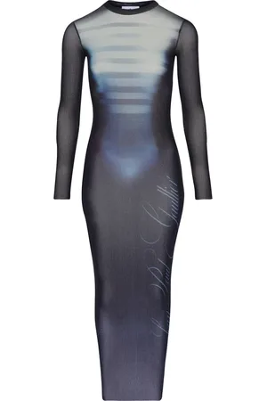 Jean Paul Gaultier Damen, Kleider, Blau, SGröße:
