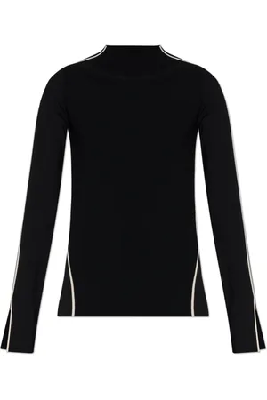 Sportmax Damen, Oberteile, Schwarzk, MGröße: