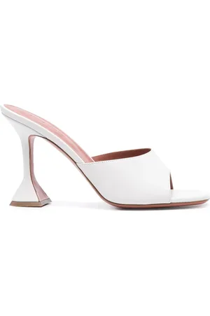 Amina Muaddi Damen, Schuhe, Weiß, 37 1/2 EUGröße: