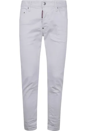 Dsquared2 Herren, Jeans, Weiß, SGröße: