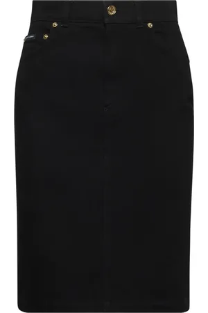 Dolce & Gabbana Damen, Röcke, Schwarzk, 3XSGröße: