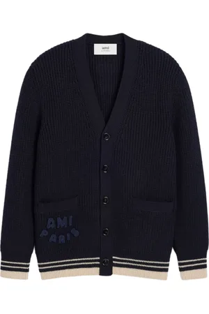 Ami Herren, Strickwaren, Blau, XSGröße: