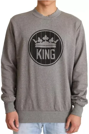 Dolce & Gabbana Herren, Sweatshirts & Hoodies, Grau, 4XLGröße: