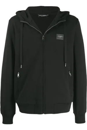 Dolce & Gabbana Herren, Sweatshirts & Hoodies, Schwarzk, SGröße:
