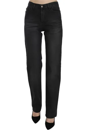 Roberto Cavalli Damen, Jeans, Schwarzk, W30Größe:
